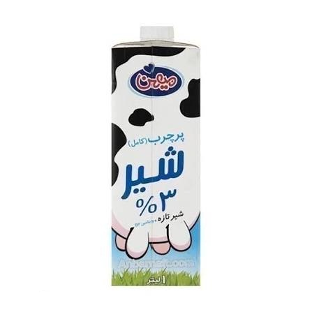 ميهن-شير ليتري پر چرب اسليم					